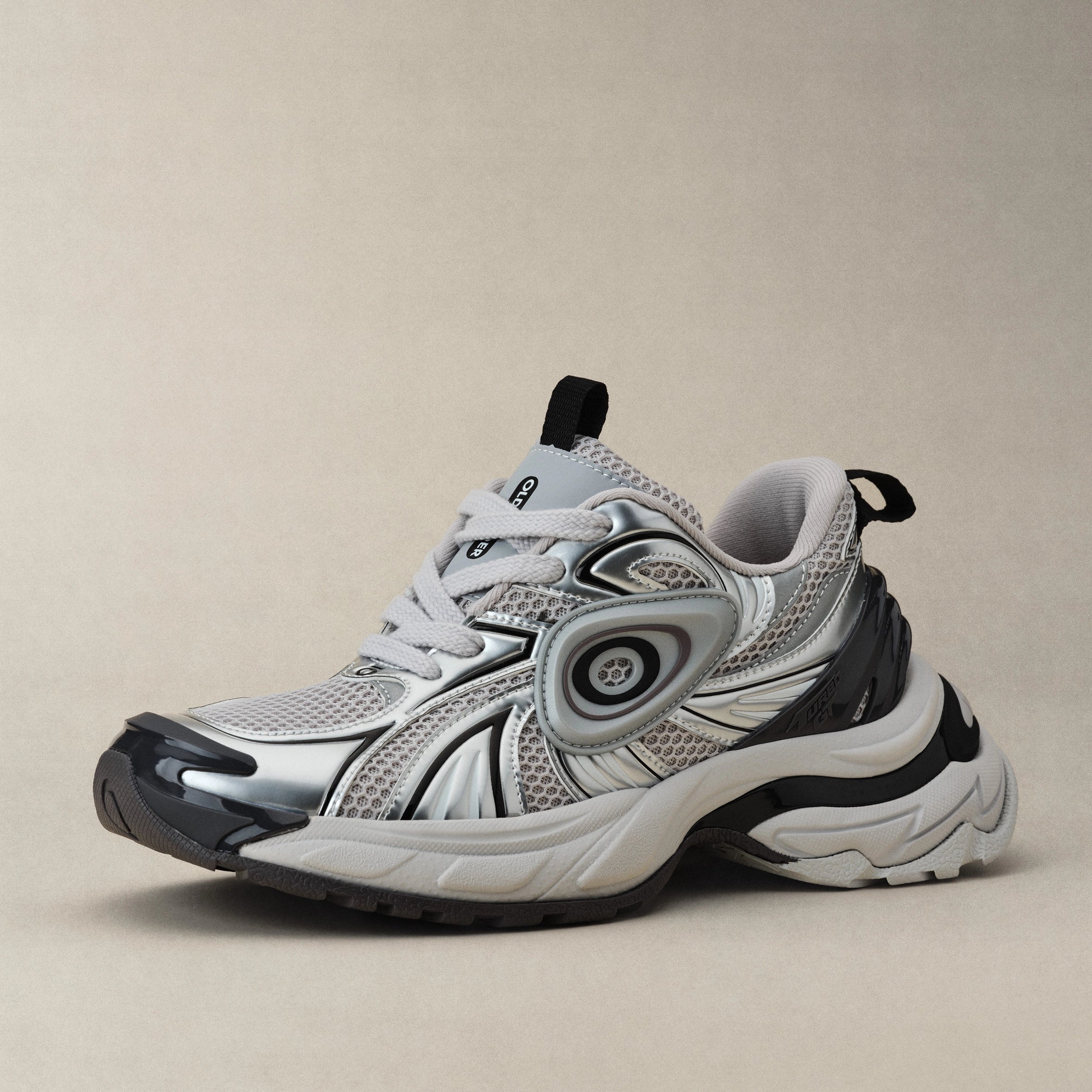 Turbo GT Running Shoes White Silver – OLD ORDER