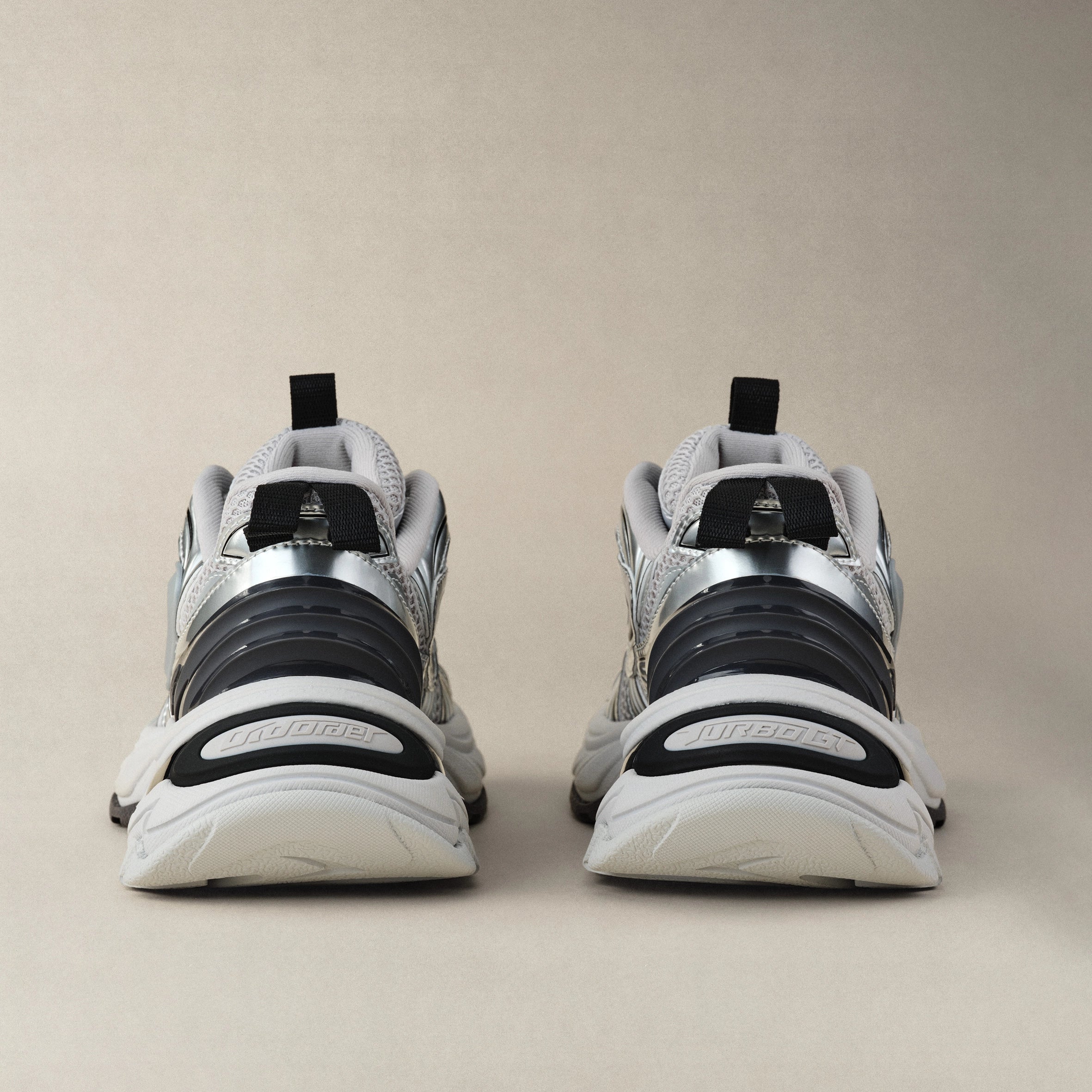 【美品】【OLD ORDER】TURBO GT / WHITE-SILVER Turbo GT Running Shoes White Silver – OLD ORDER