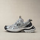 Turbo GT Running Shoes White Silver