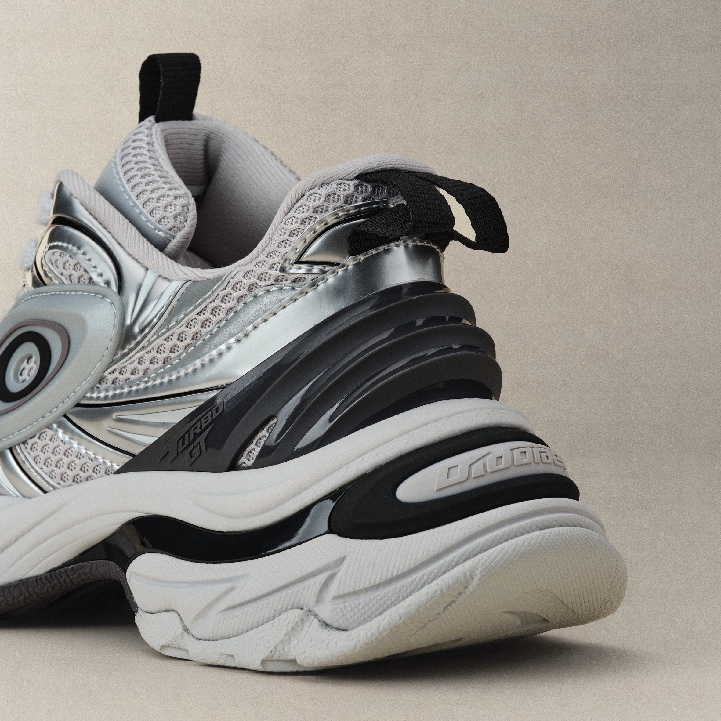 Turbo GT Running Shoes White Silver – OLD ORDER