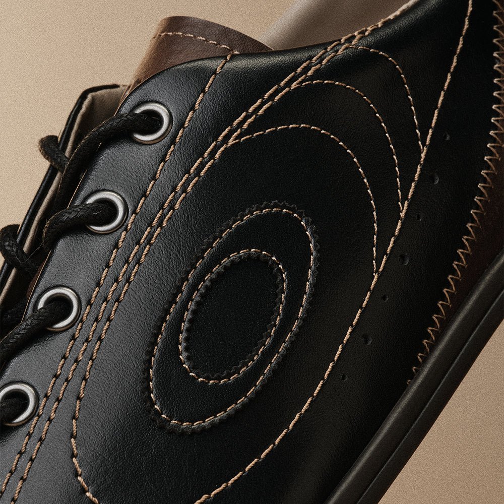 Bowling Series Flat Sneakers Pinot Noir - OLD ORDER