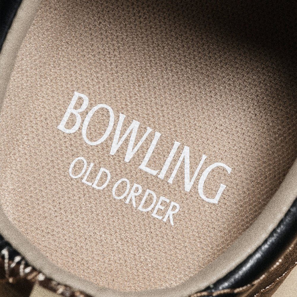 Bowling Series Flat Sneakers Pinot Noir - OLD ORDER