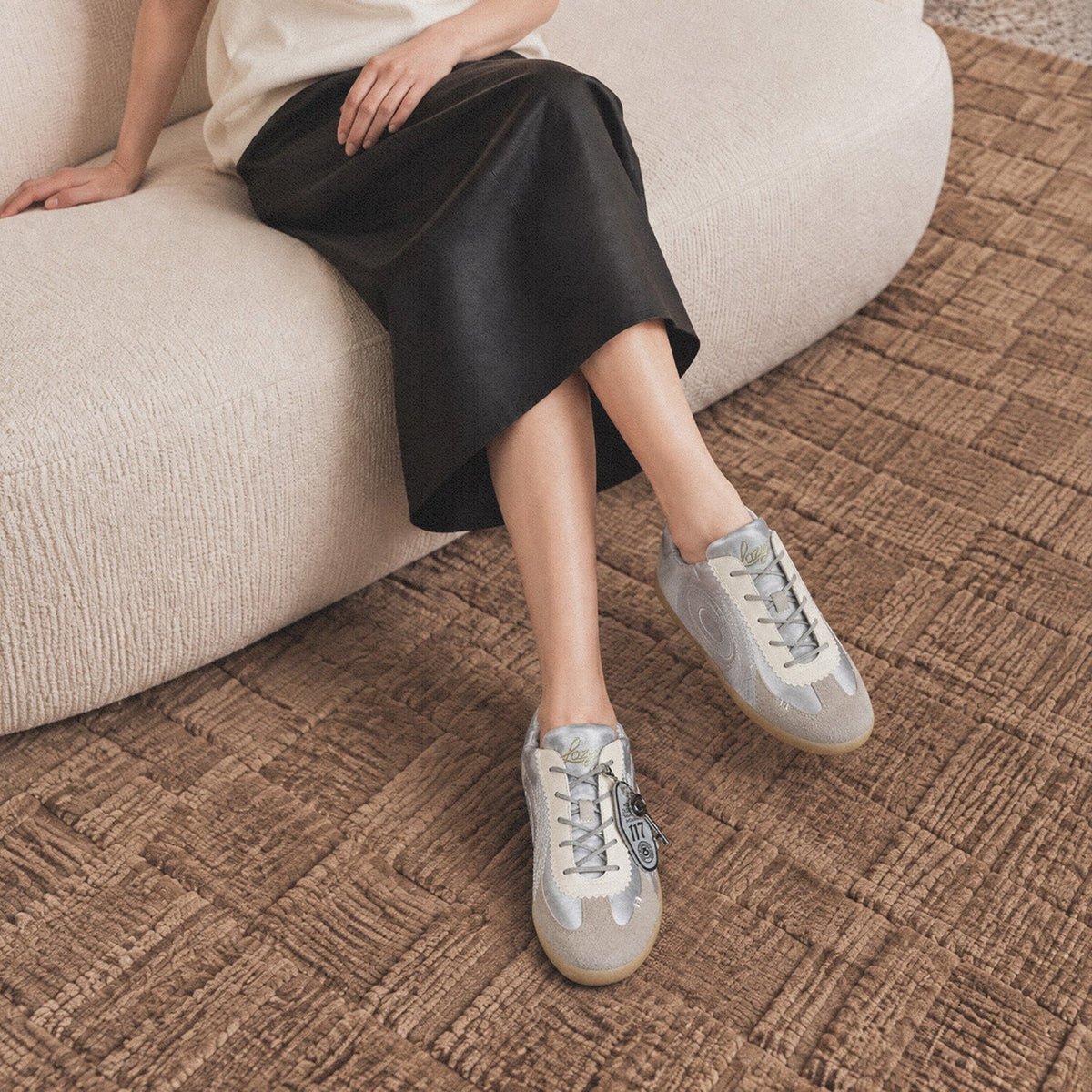 Lazy Series Training Women's Shoes –Pearl Silver - OLD ORDER