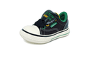 OLD ORDER x AFGK chunky canvas shoes black green