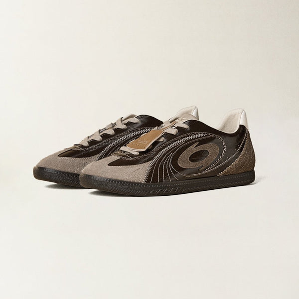 One Week Trainer Shoes –Waxed Walnut - OLD ORDER