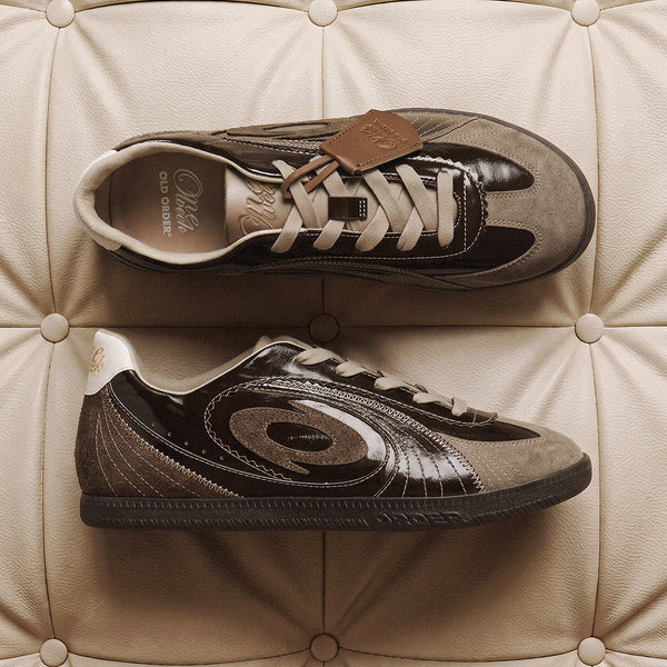 One Week Trainer Shoes –Waxed Walnut - OLD ORDER