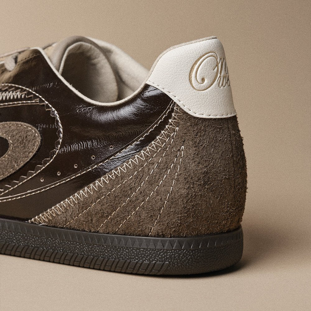 One Week Trainer Shoes –Waxed Walnut - OLD ORDER