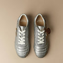 Soccer Shoes- Retro Silver - OLD ORDER
