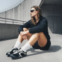 Trainer Track Shoes Black Obsidian Air-Mesh - OLD ORDER
