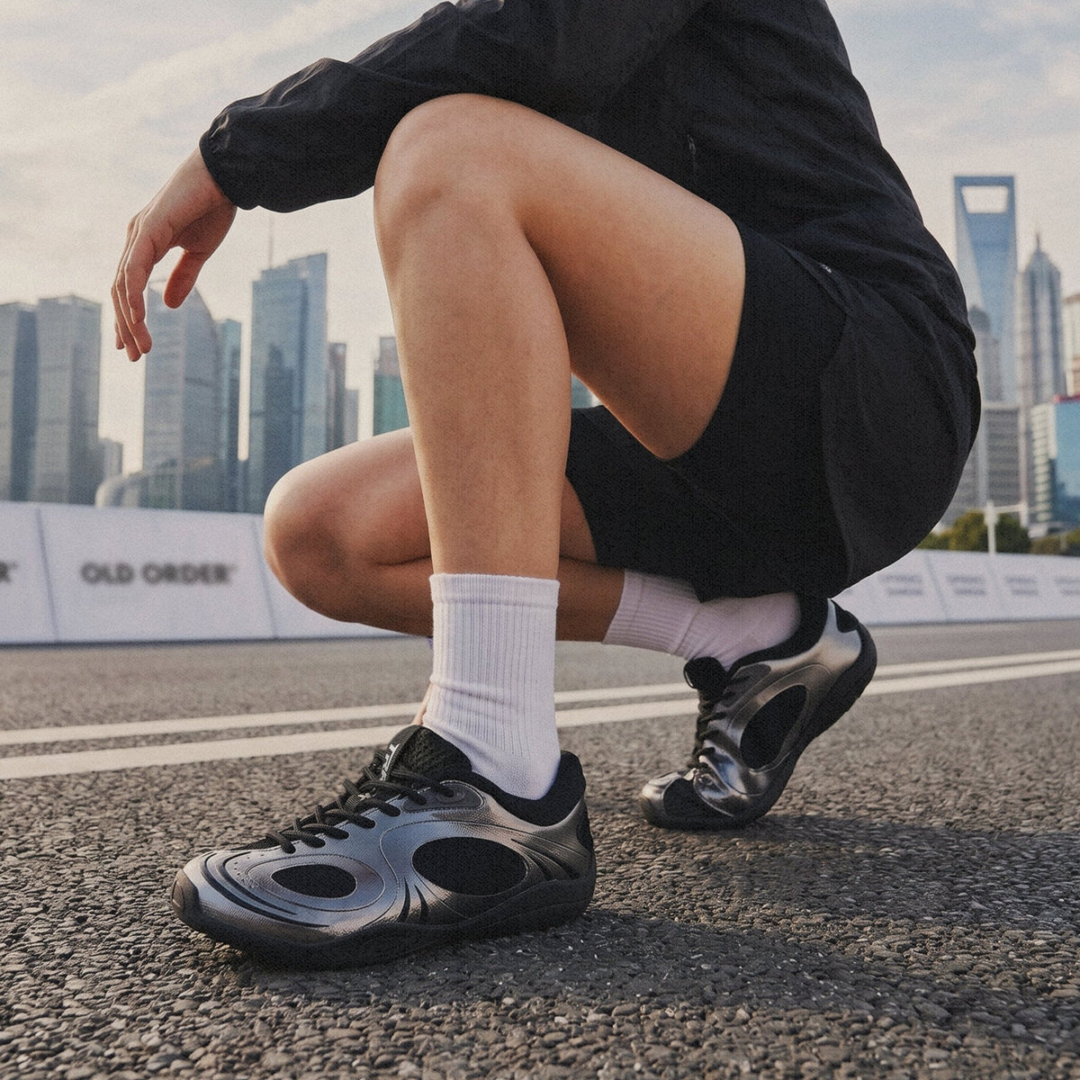 Trainer Track Shoes - Meteorite Black - OLD ORDER