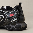 Turbo 2000 Running Shoes- Black - OLD ORDER