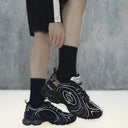 Turbo 2000 Running Shoes- Black - OLD ORDER