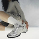 Turbo 2000 Running Shoes- Glacier White - OLD ORDER