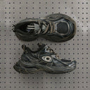 Turbo GT Running Shoes Destroyed Black - OLD ORDER