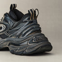 Turbo GT Running Shoes Destroyed Black - OLD ORDER