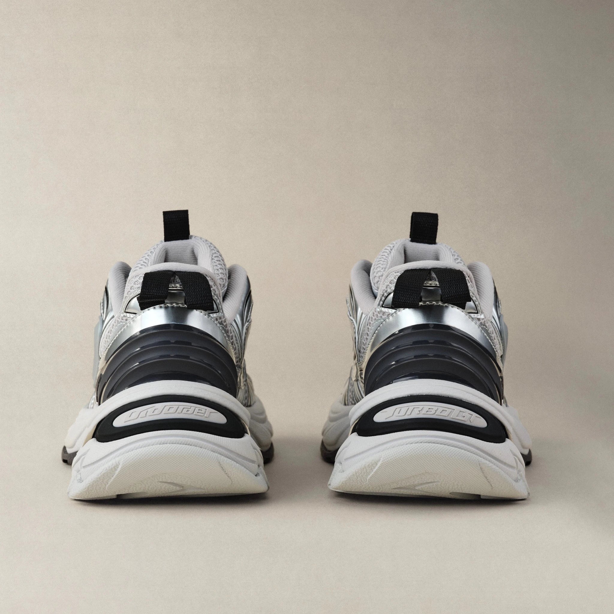 Turbo GT Running Shoes White Silver – OLD ORDER